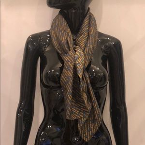 Nicole Miller Forbes Capitalist Tool Silk Scarf
